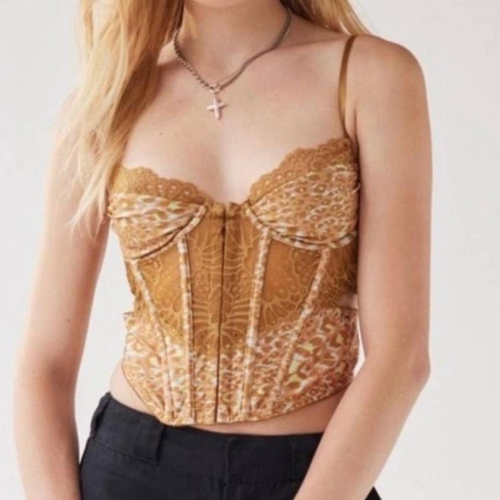Urban Outfitters Modern Love Supernova Corset Out From Under Bustier Medium
